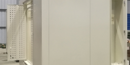 城市戶外供電，用德益機械精加工分支箱，減少電纜使用浪費